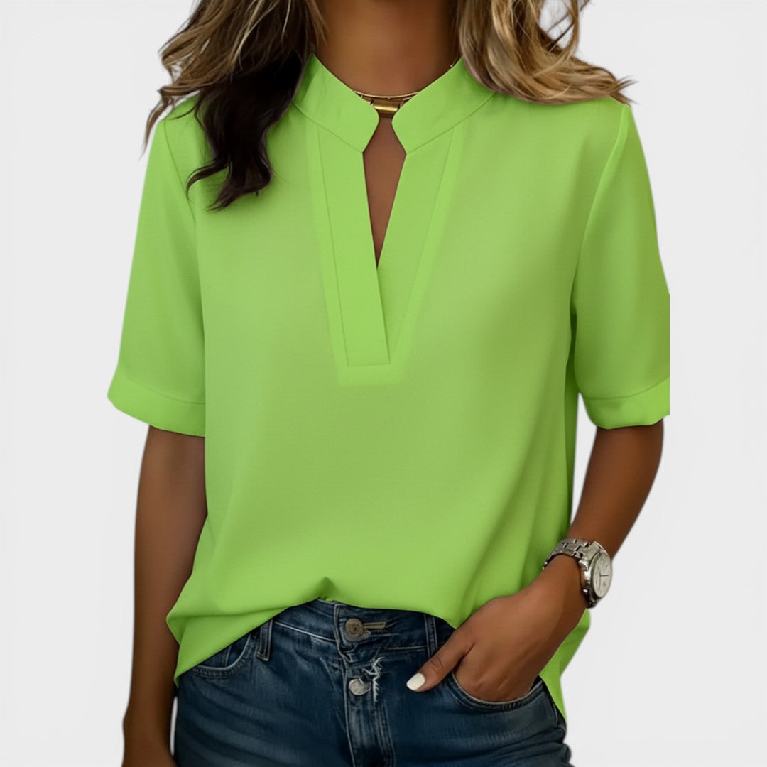 Lea | Lagana bluzica s V-izrezom