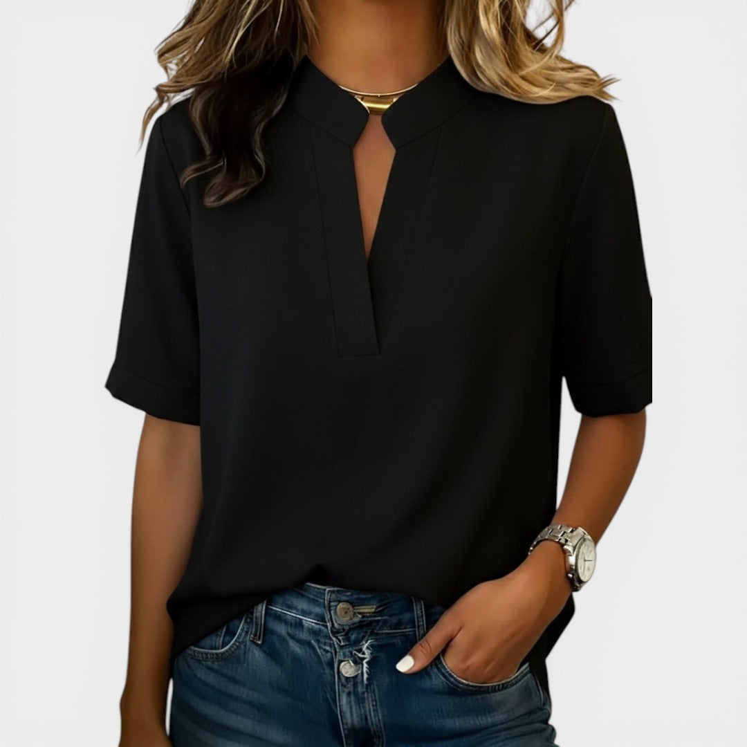 Lea | Lagana bluzica s V-izrezom