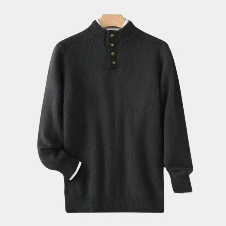 Valdemar™ | Pleteni kaput s remenom