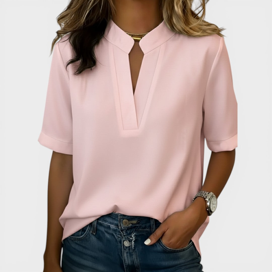 Lea | Lagana bluzica s V-izrezom